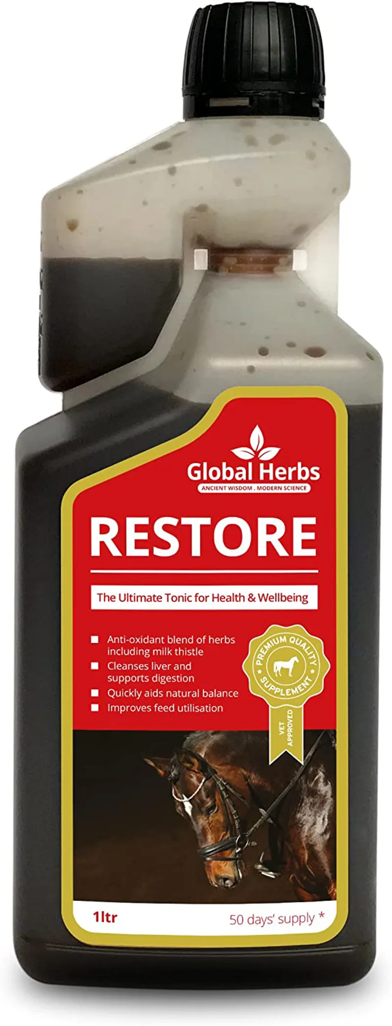 Global Herbs Restore 1l  The Ultimate Tonic